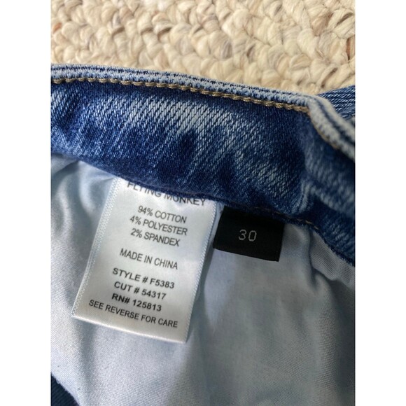 30 Flying Monkey High Rise Straight Leg - Picture 5 of 5